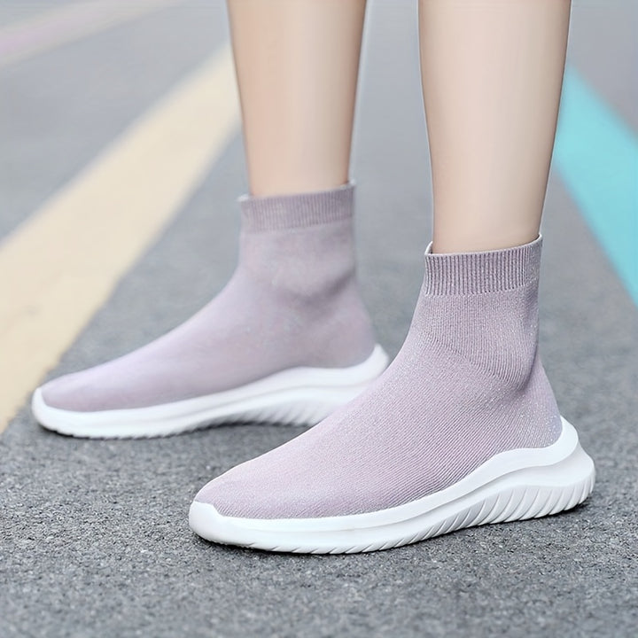 Mysoft Lightweight Mesh Breathable Elastic Sock Walking Shoes