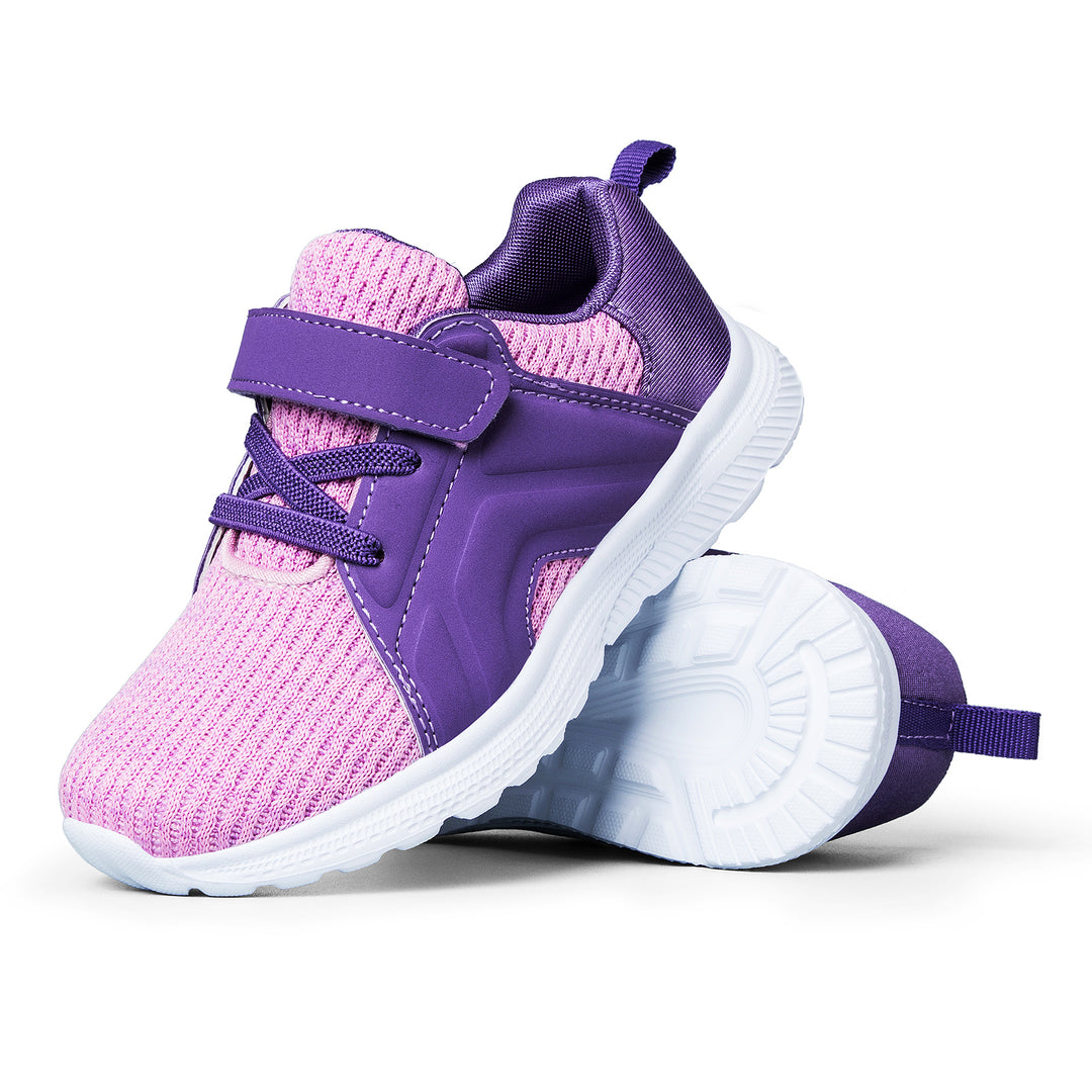 Pink Purple Mesh Breathable Tennis Sneakers - MYSOFT