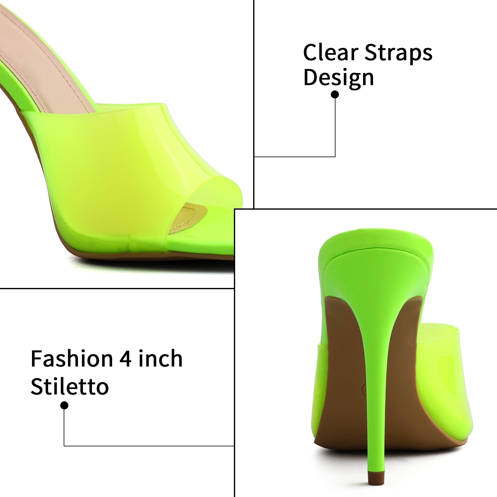 Transparent Ankle Strap Heels 2024 | favors.com