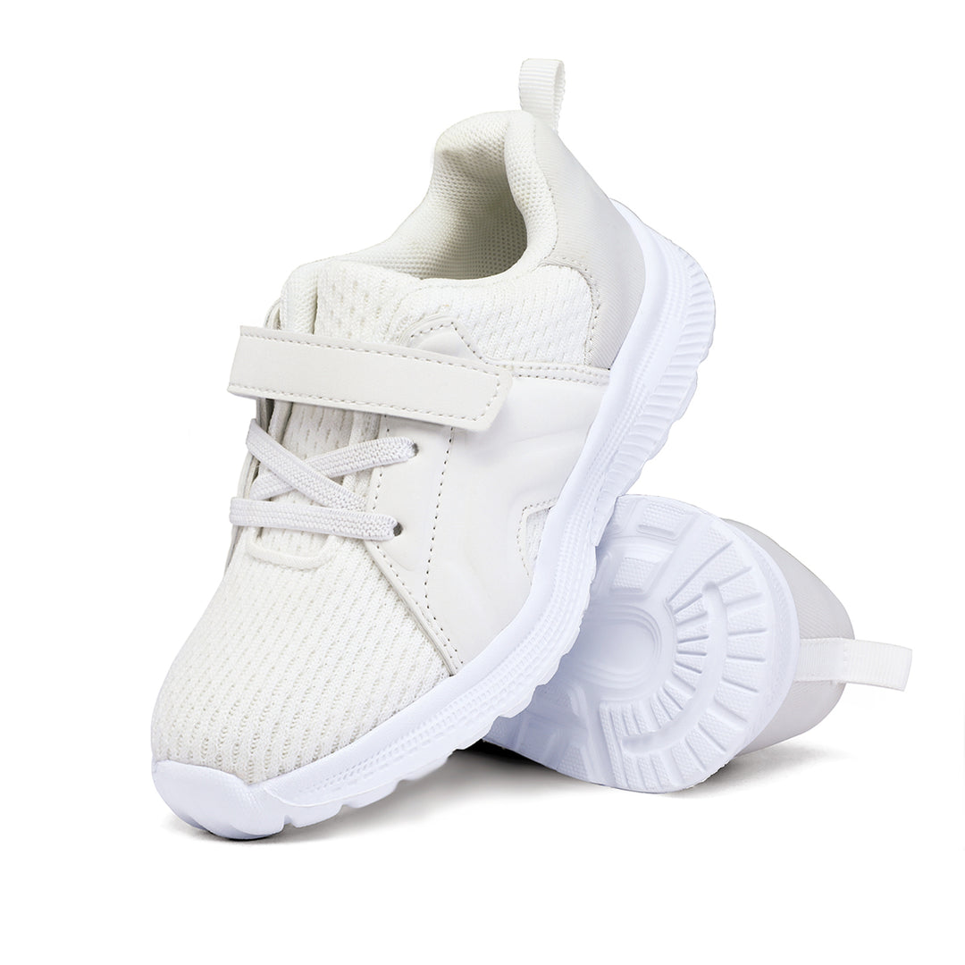 White Mesh Breathable Tennis Sneakers - MYSOFT