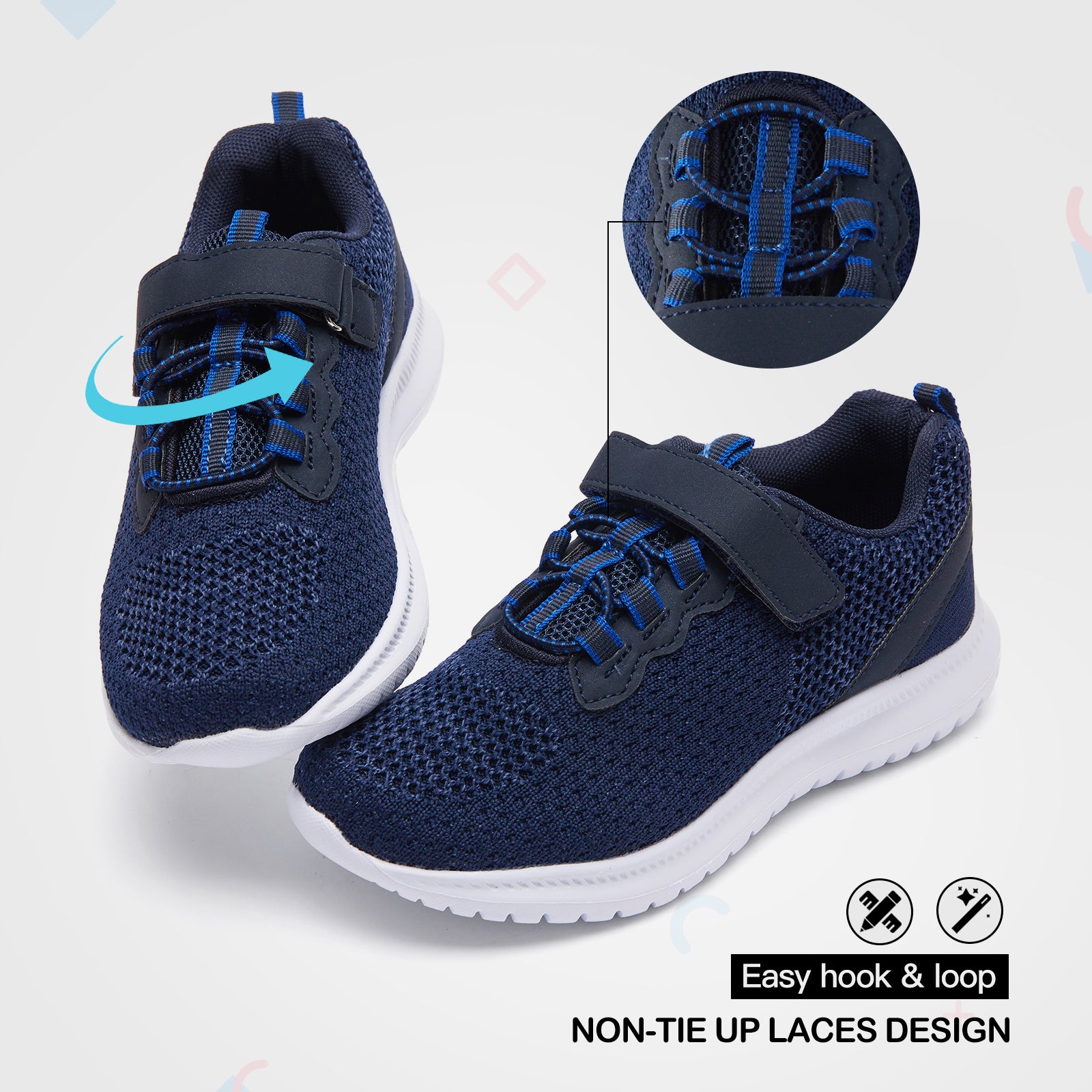 Mesh Breathable Arch Support Tennis Sneakers - MYSOFT