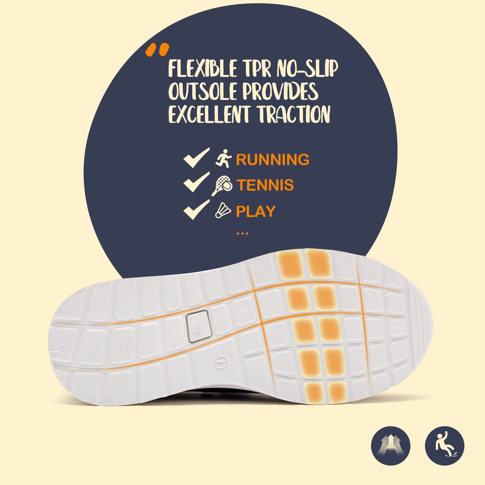 Breathable Non-slip Comfortable Running Tennis Shoes - MYSOFT