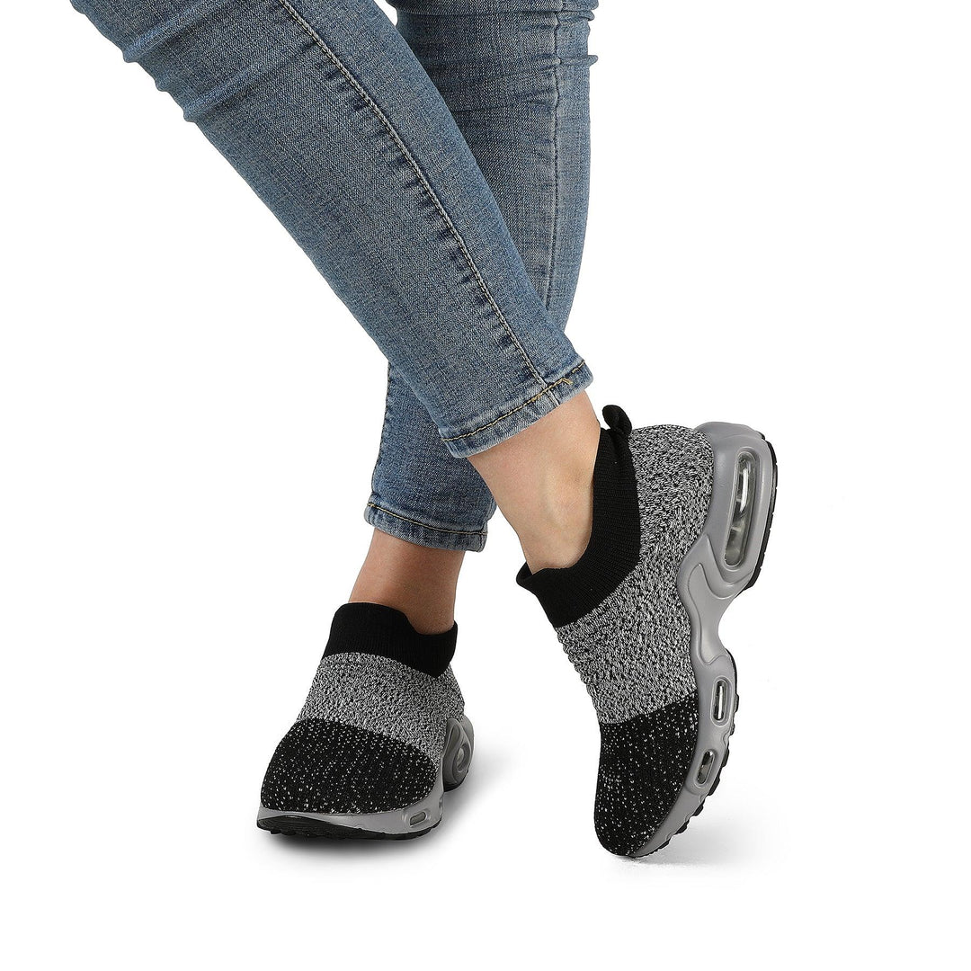 Slip-On Sock Mesh Breathable Walking Sneakers - MYSOFT