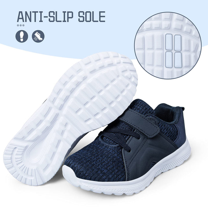 Solid Lace-up Mesh Breathable Tennis Sneakers