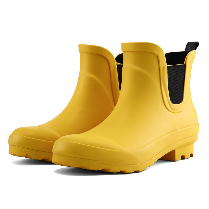 Matte Chelsea Short Rain Boots