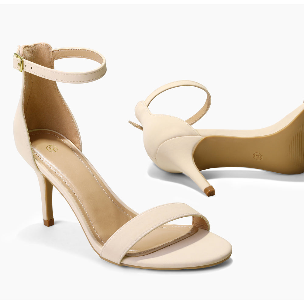 Trendy Open Toe Pump Stiletto Sandals - MYSOFT