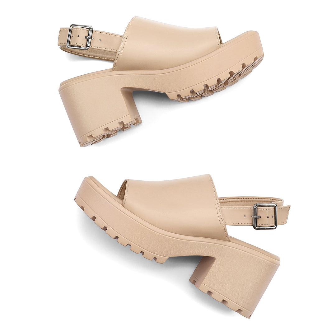 Casual And Comfortable Everyday Platform Sandals - MYSOFT