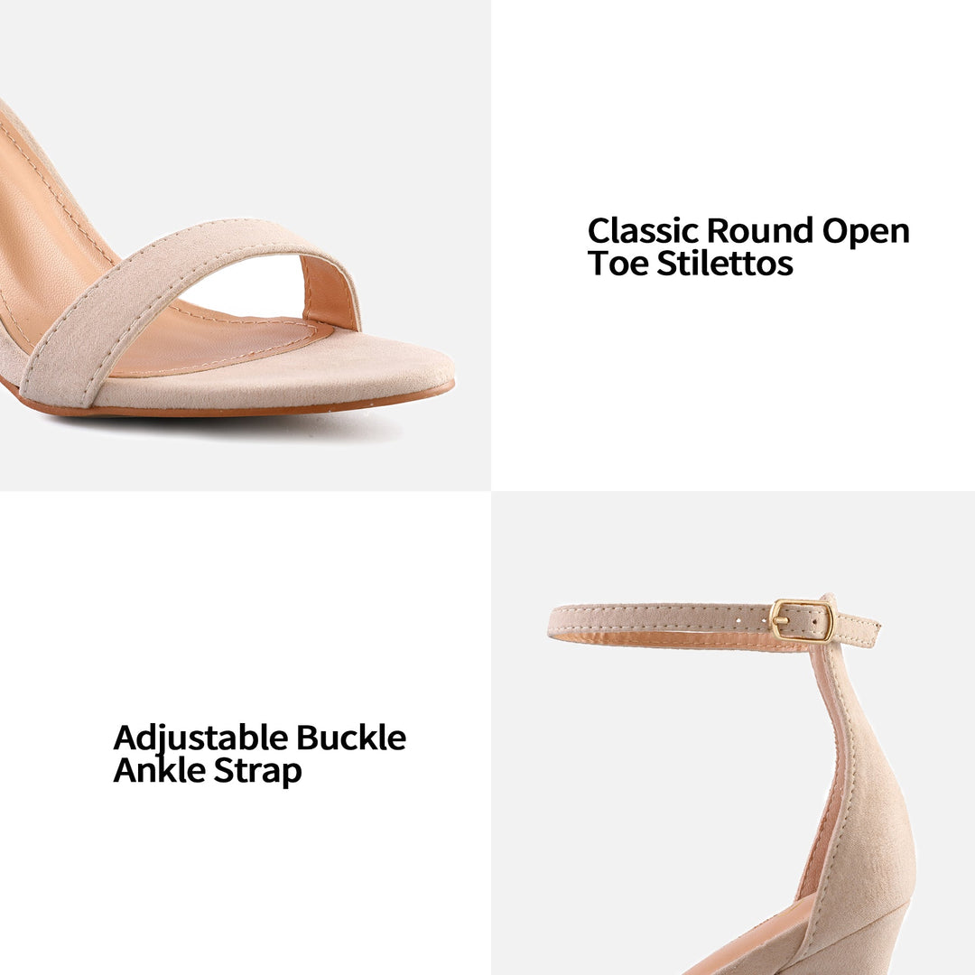 Classic Stiletto Wedding Sandals - MYSOFT