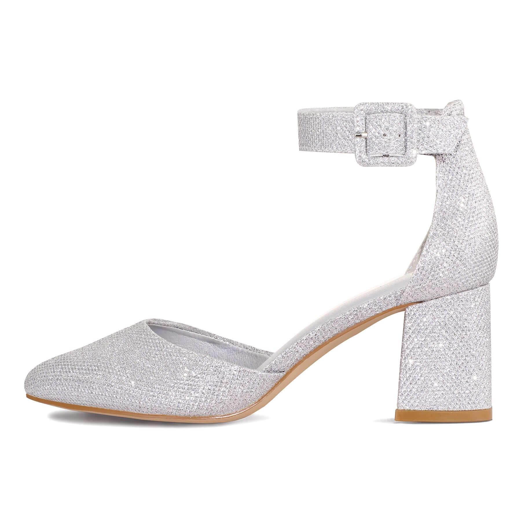 Ladies Low Block Heel Wedding Sandals Bridal Party Comfort PeepToe Evening  Shoes | eBay