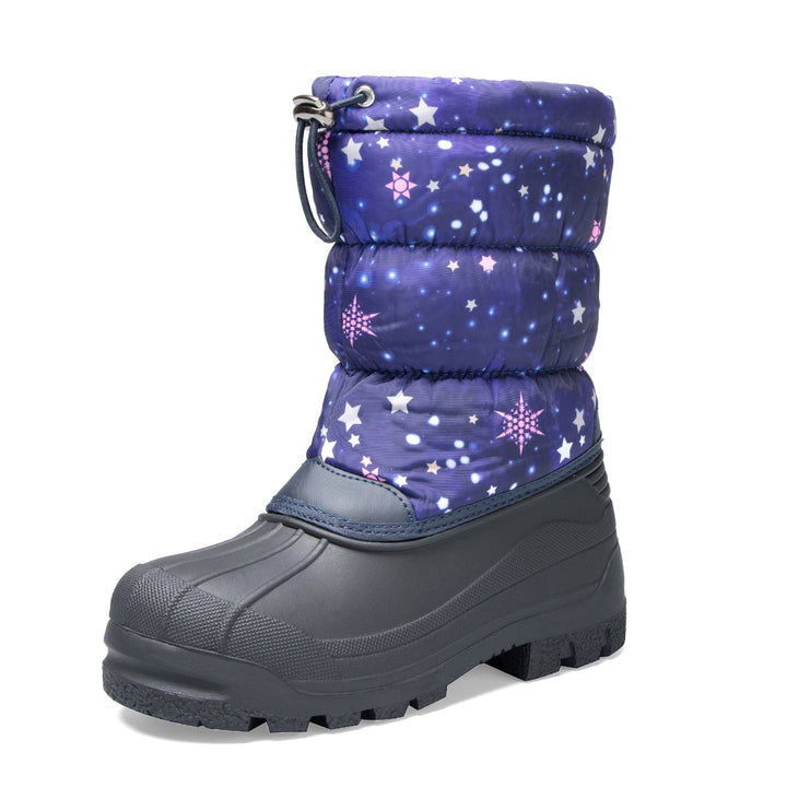 Purple Star Warm Waterproof Non-slip Snow Boots - MYSOFT