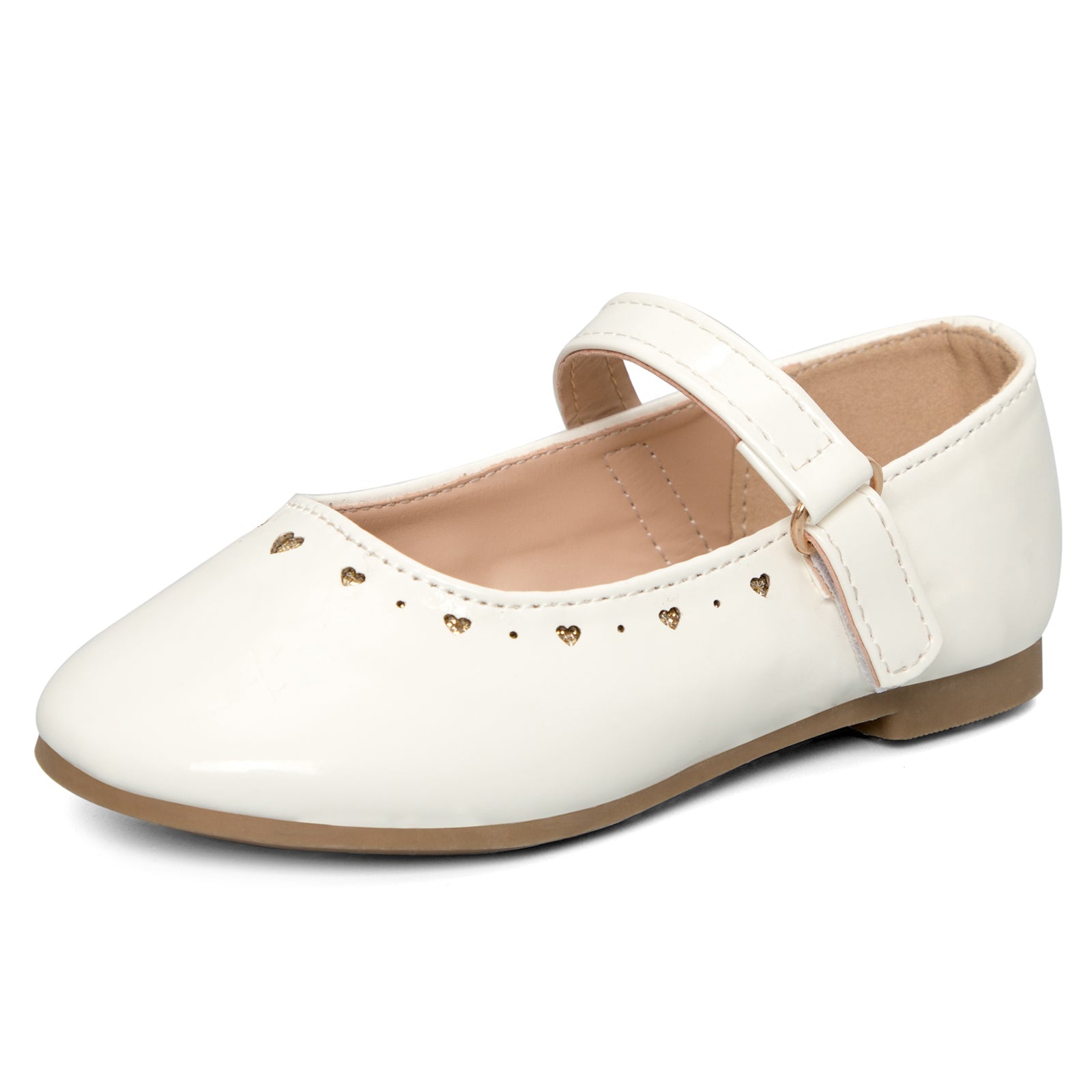 Hollow Heart White Mary Jane Shoes | K KomForme – MYSOFT