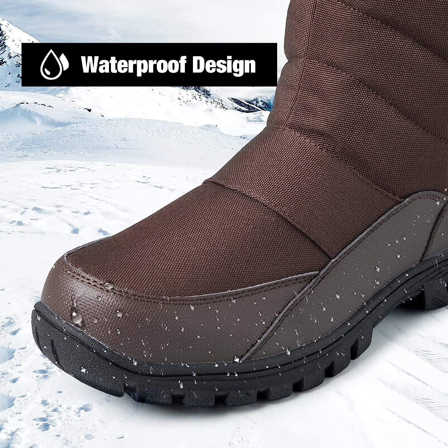 Thinsulate Insulation Waterproof Snow Boots