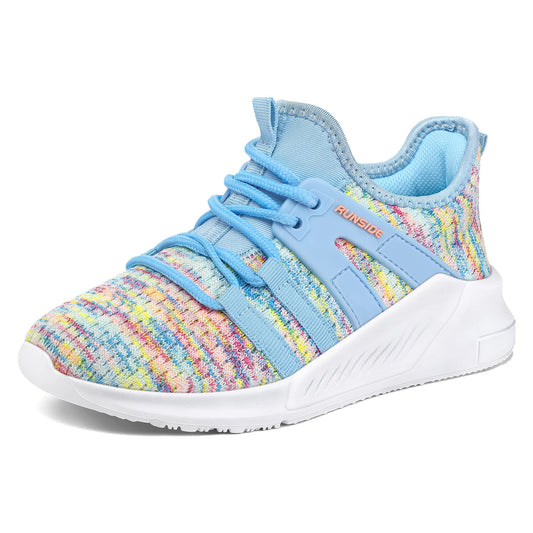 Lightweight Kids Knit Sports Shoes in Colorful