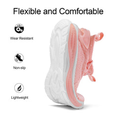 Lightweight Sports Sneakers Solid Color