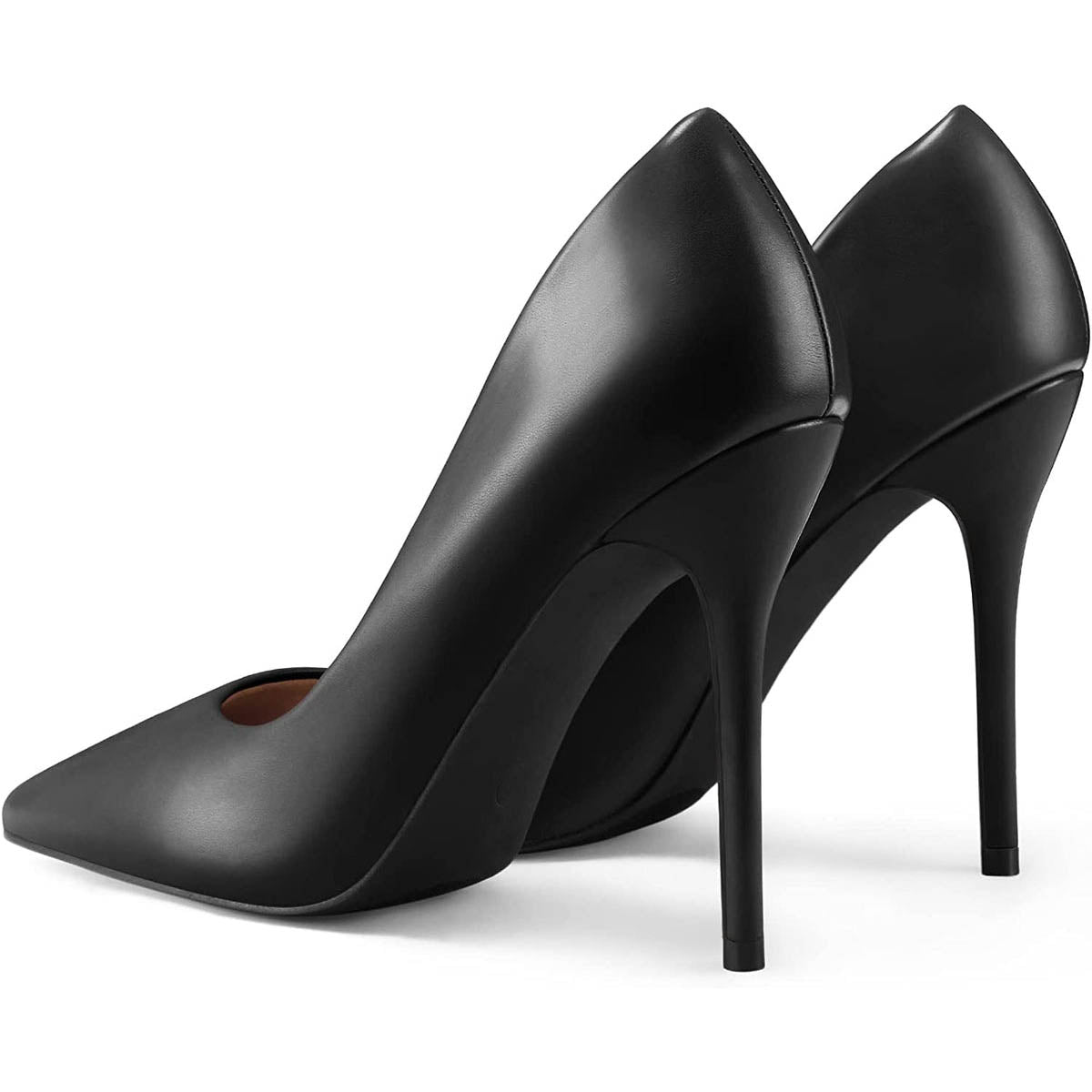 Classic 4 Inch Pointed Toe Heel Dress Wedding Shoes - MYSOFT