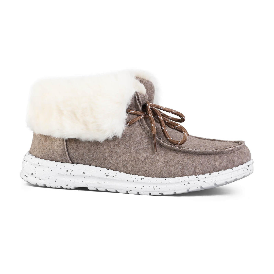 Winter Pull-On Warm Fur-Lined Boots - MYSOFT